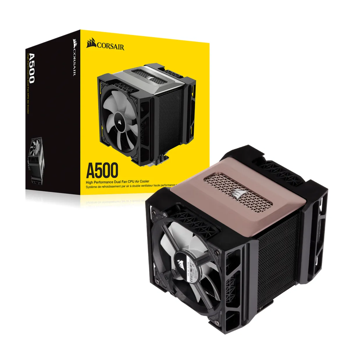 Corsair A500 Dual Fan Air CPU Cooler