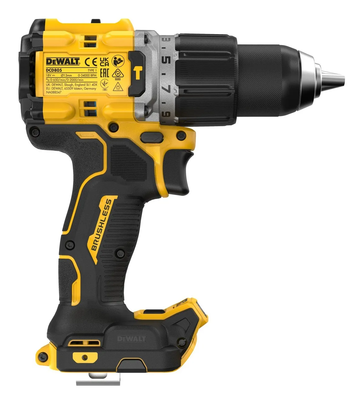 DeWalt DCD805NT 18V - impact drill, without battery