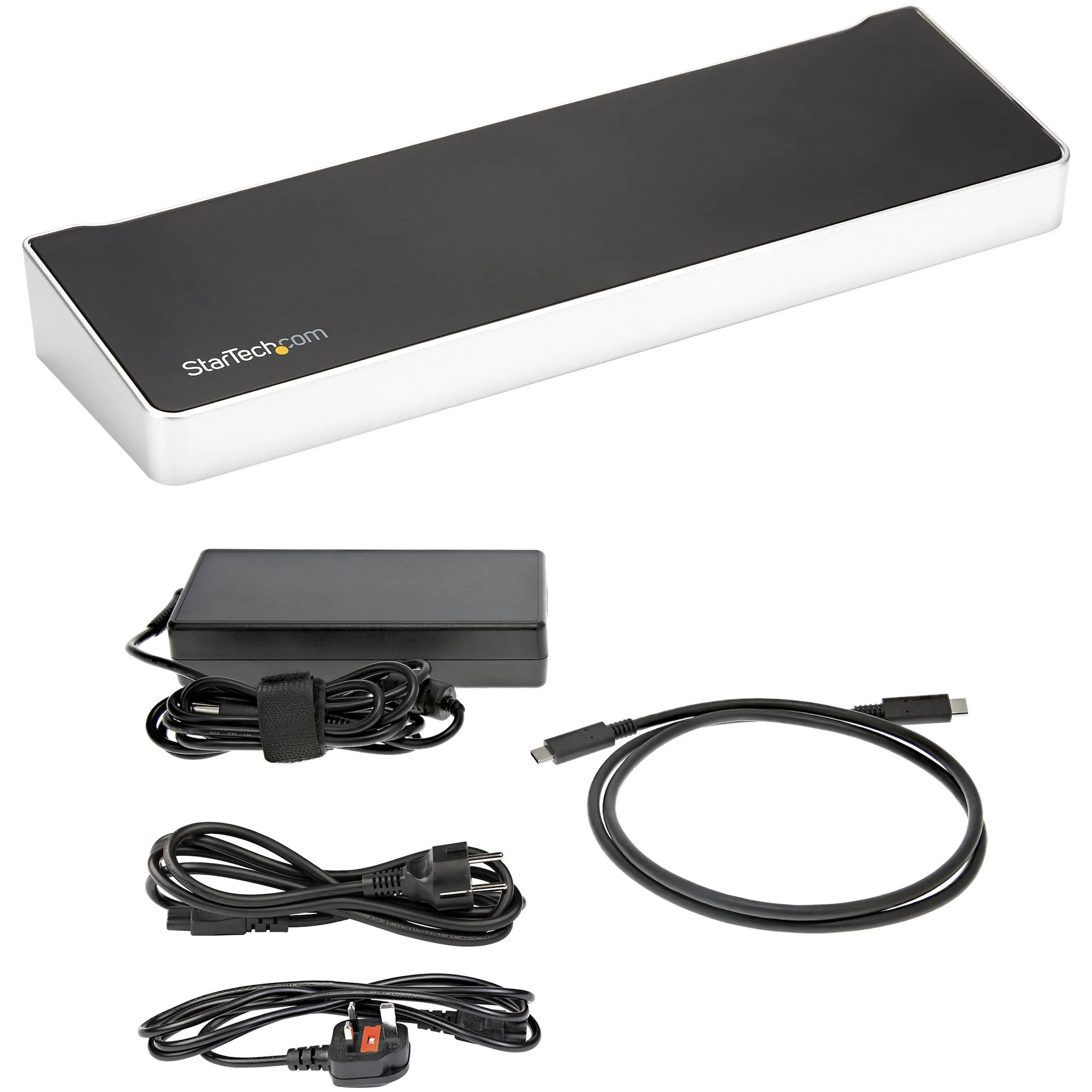 STARTECH TRIPLE-4K MONITOR USB-C DOCKING STATION FOR LAPTOPS - 60W USB POWER DELIVERY