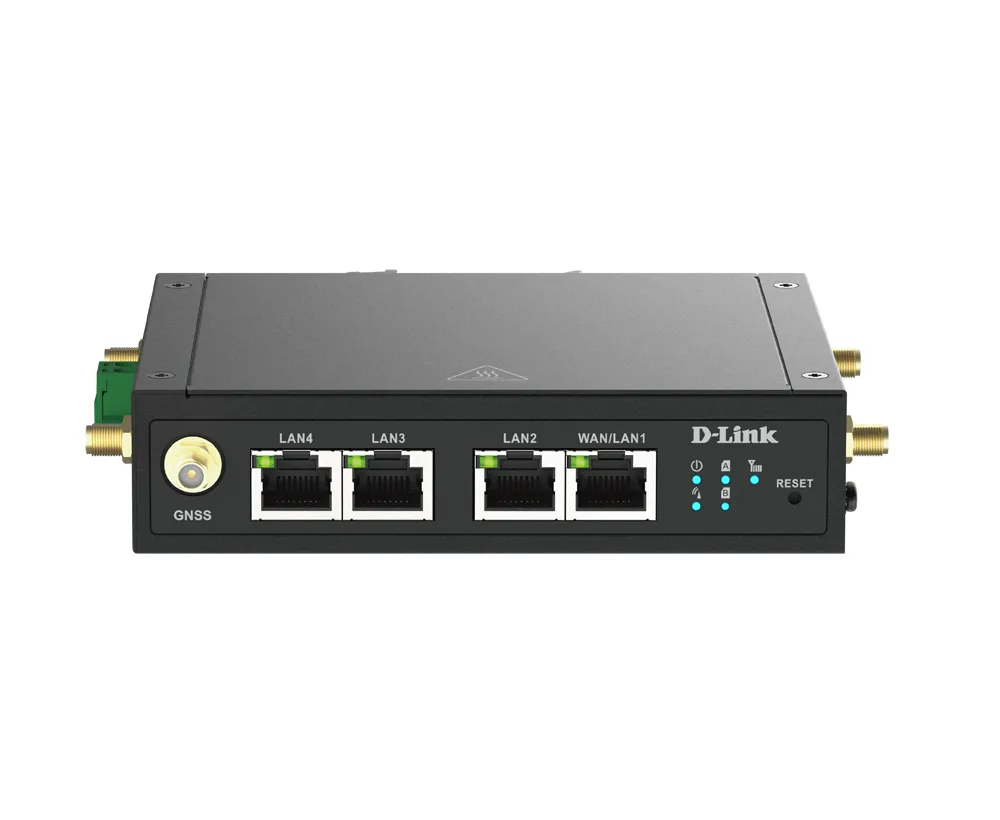 D-Link DWM-530-T - Cellular network router, Black