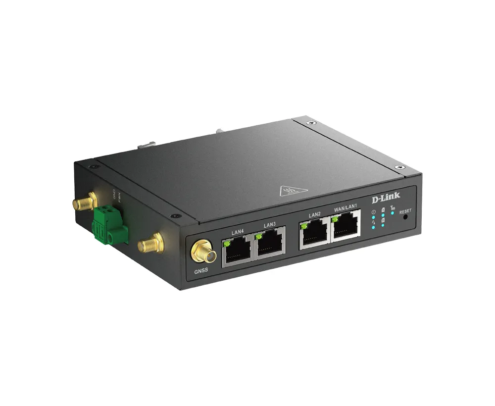 D-Link DWM-530-T - Cellular network router, Black