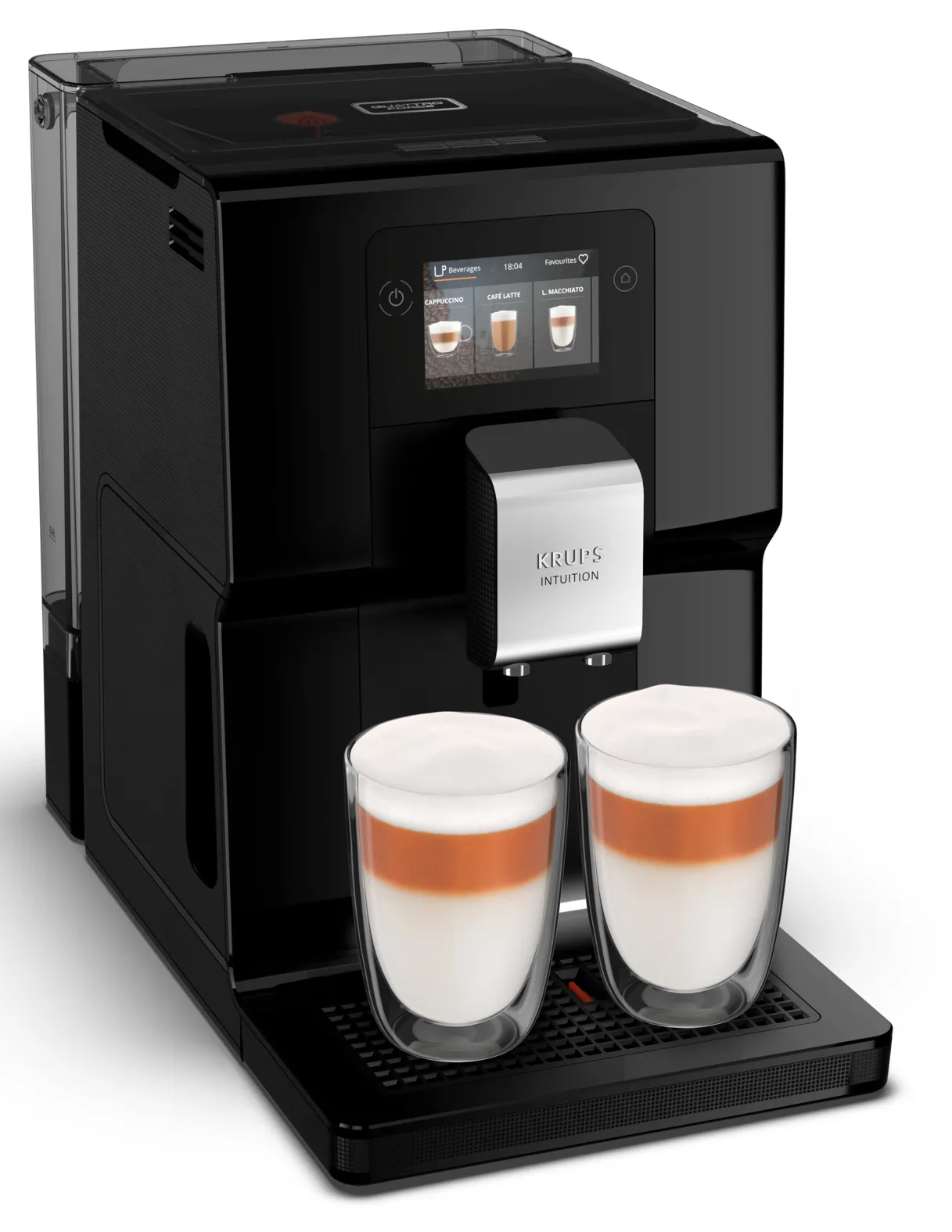 Krups Intuition Preference EA873810 Fully Automatic Espresso Machine, Black