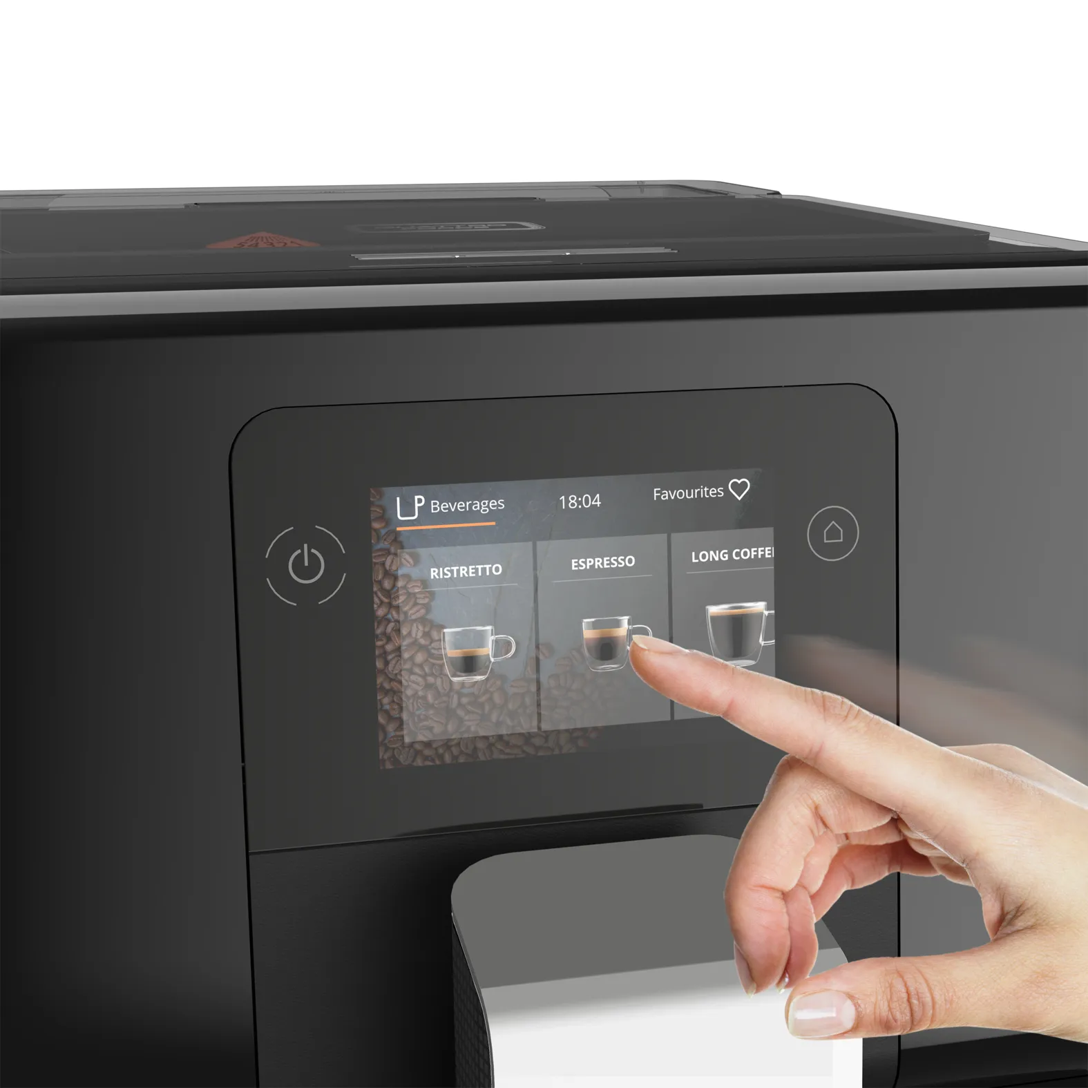 Krups Intuition Preference EA873810 Fully Automatic Espresso Machine, Black