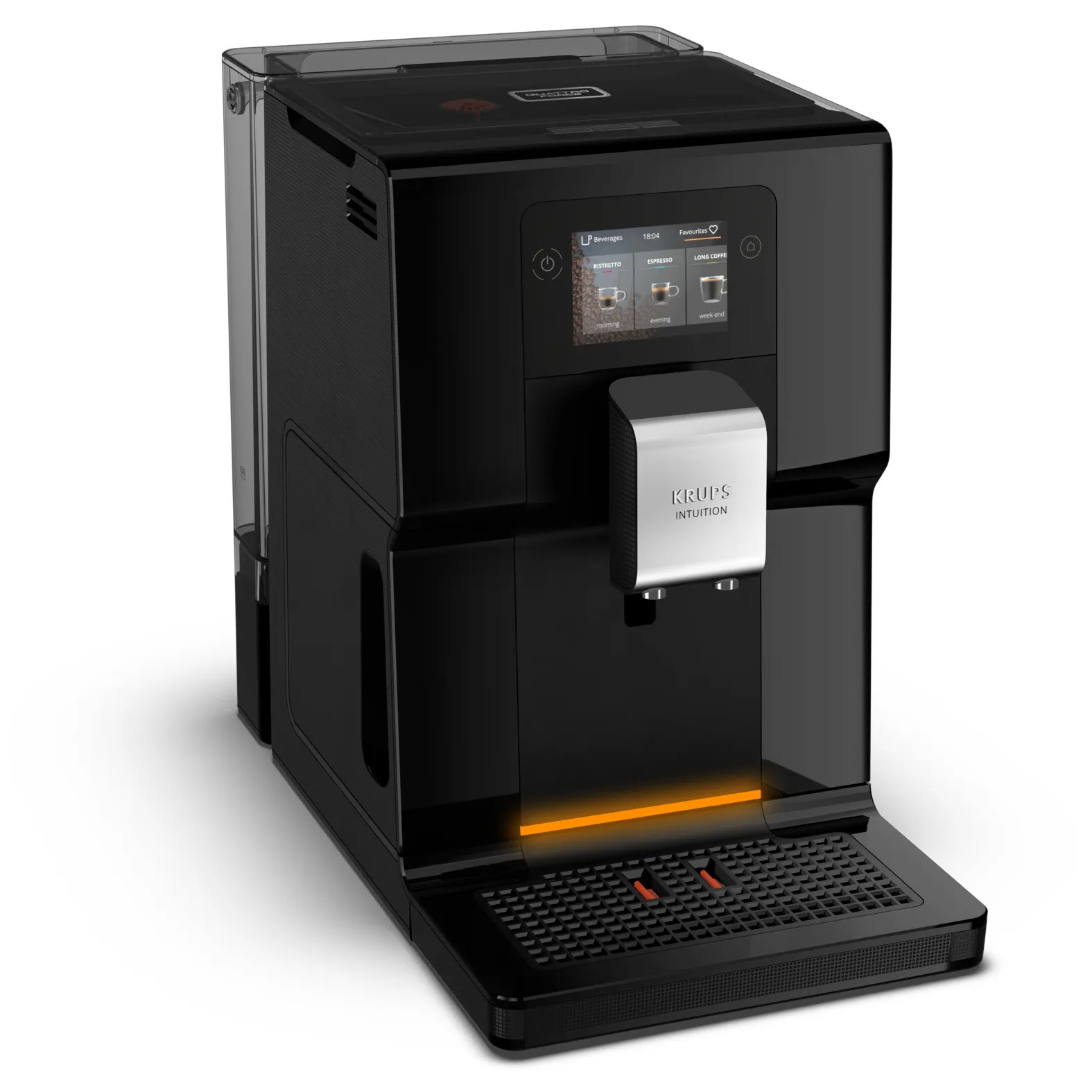 Krups Intuition Preference EA873810 Fully Automatic Espresso Machine, Black