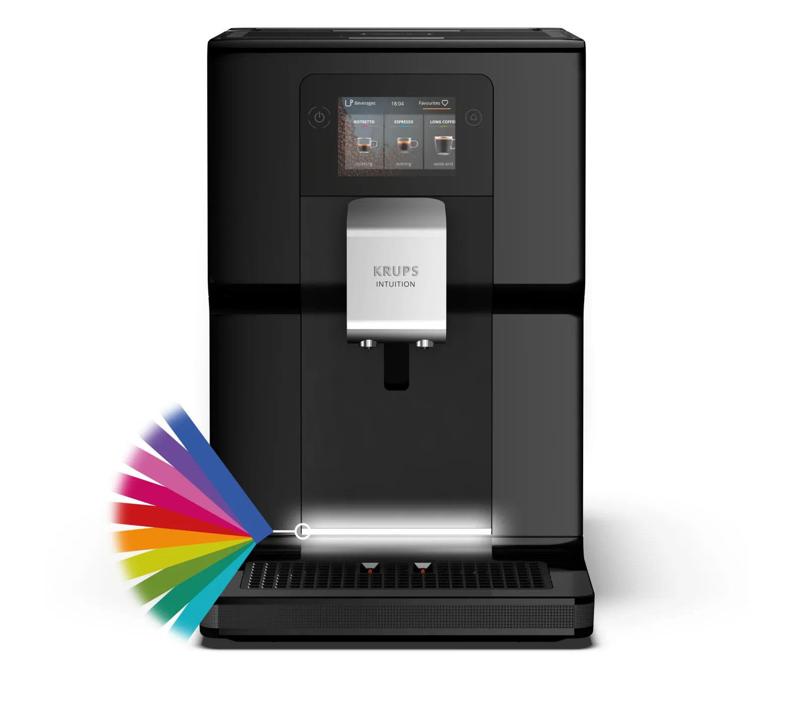 Krups Intuition Preference EA873810 Fully Automatic Espresso Machine, Black