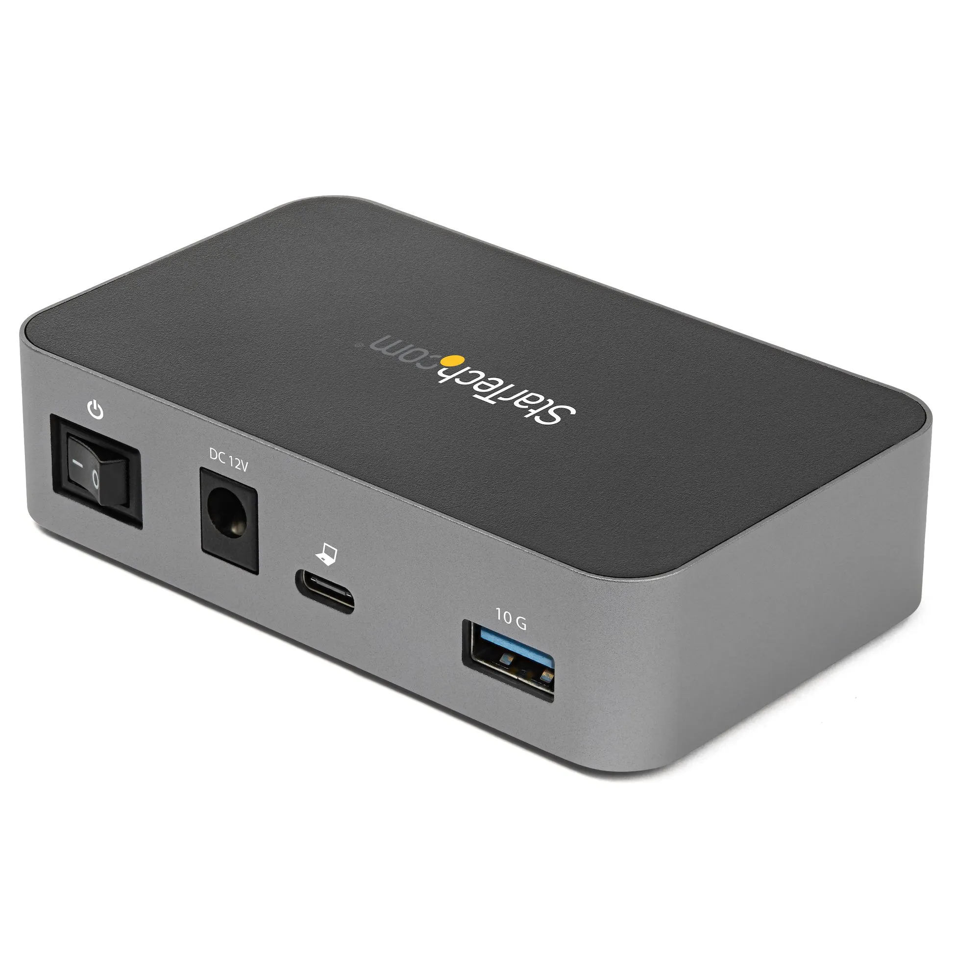 STARTECH.COM 4-Port USB-C Hub USB 3.1 Gen2 10Gbps 3x USB-A and 1x USB-C Powered Universal Power Adapter Included HB31C3A1CS