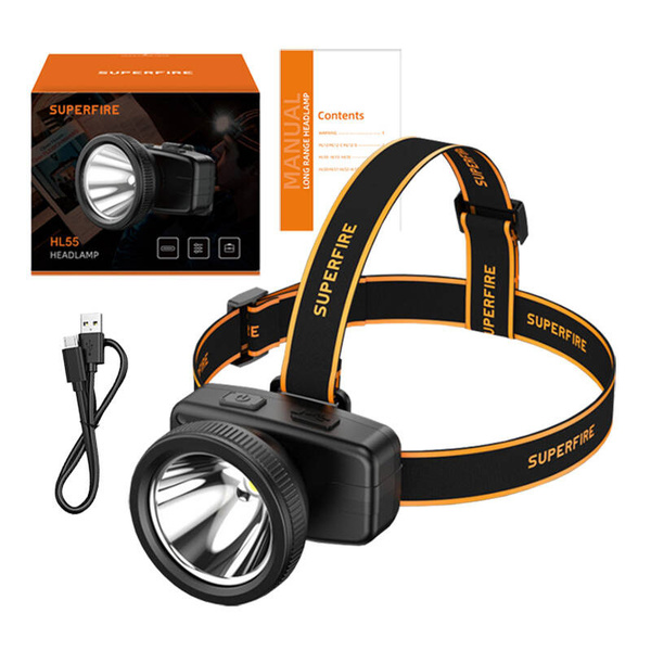 SUPERFIRE HL55 LED, 800 mAh, 150 lm, Headlamp