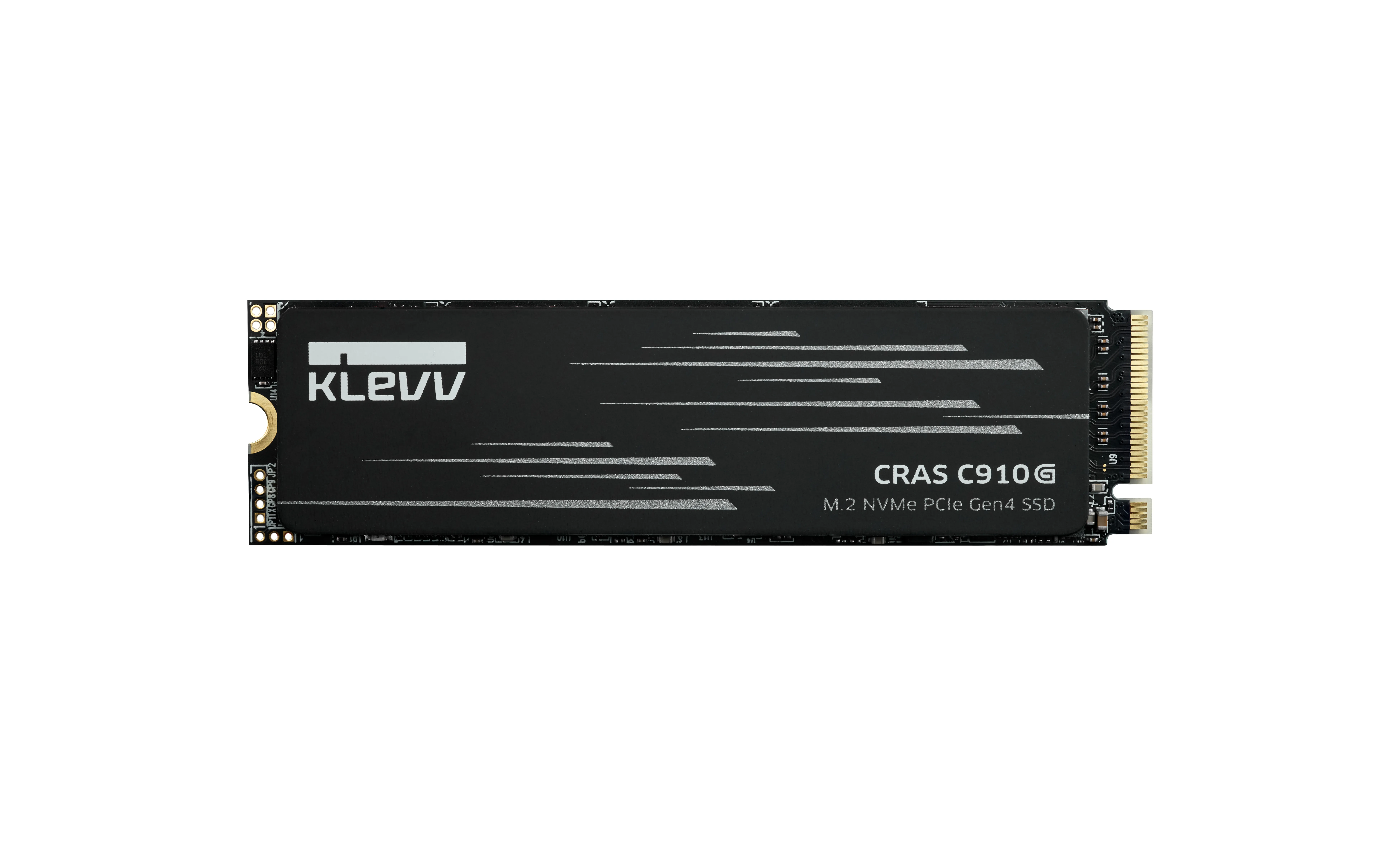 KLEVV CRAS C910G 1TB M.2 2280 NVMe PCI Express 4.0 x4 SSD med kylfl&auml;ns