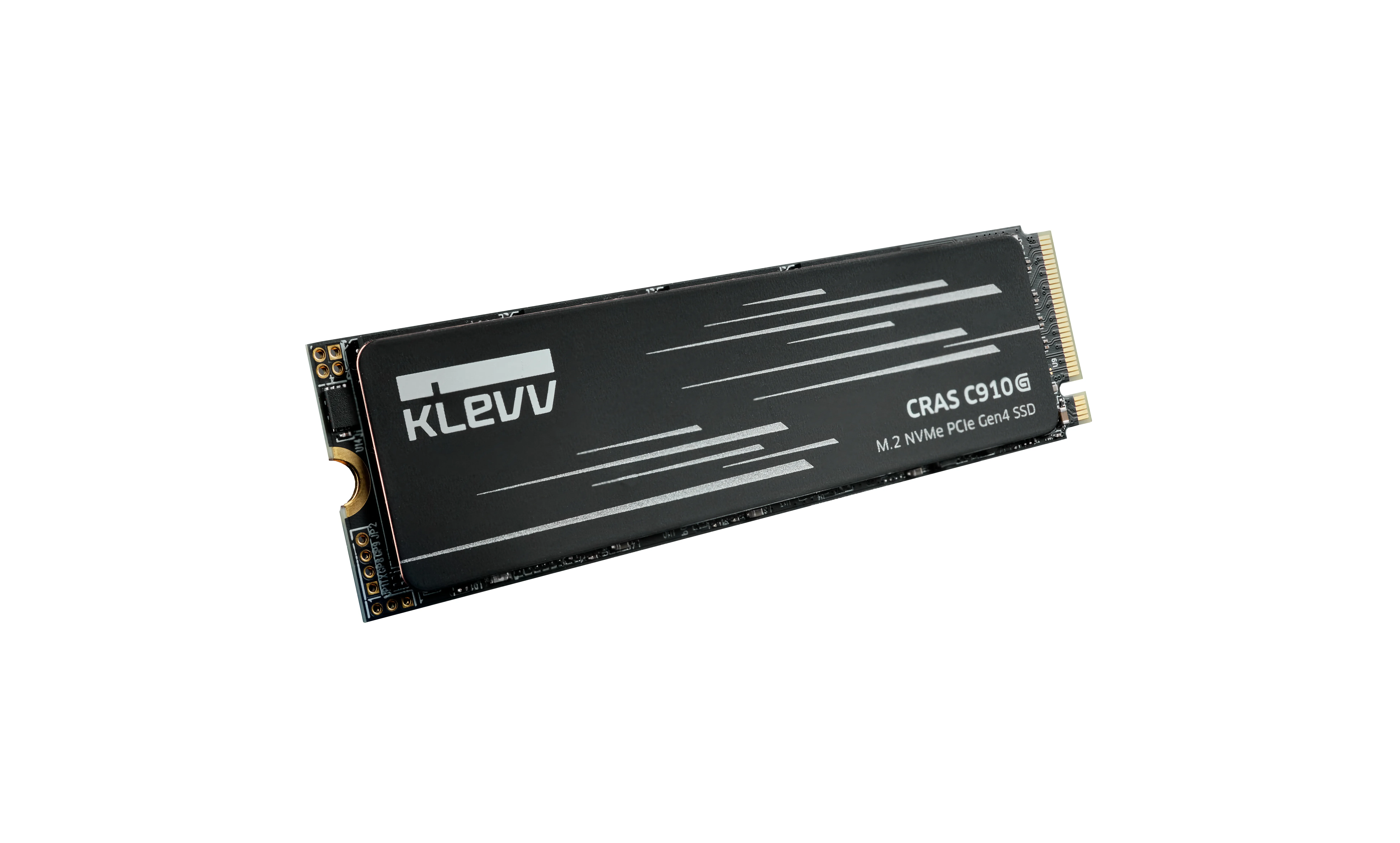 KLEVV CRAS C910G 1TB M.2 2280 NVMe PCI Express 4.0 x4 SSD med kylfl&auml;ns