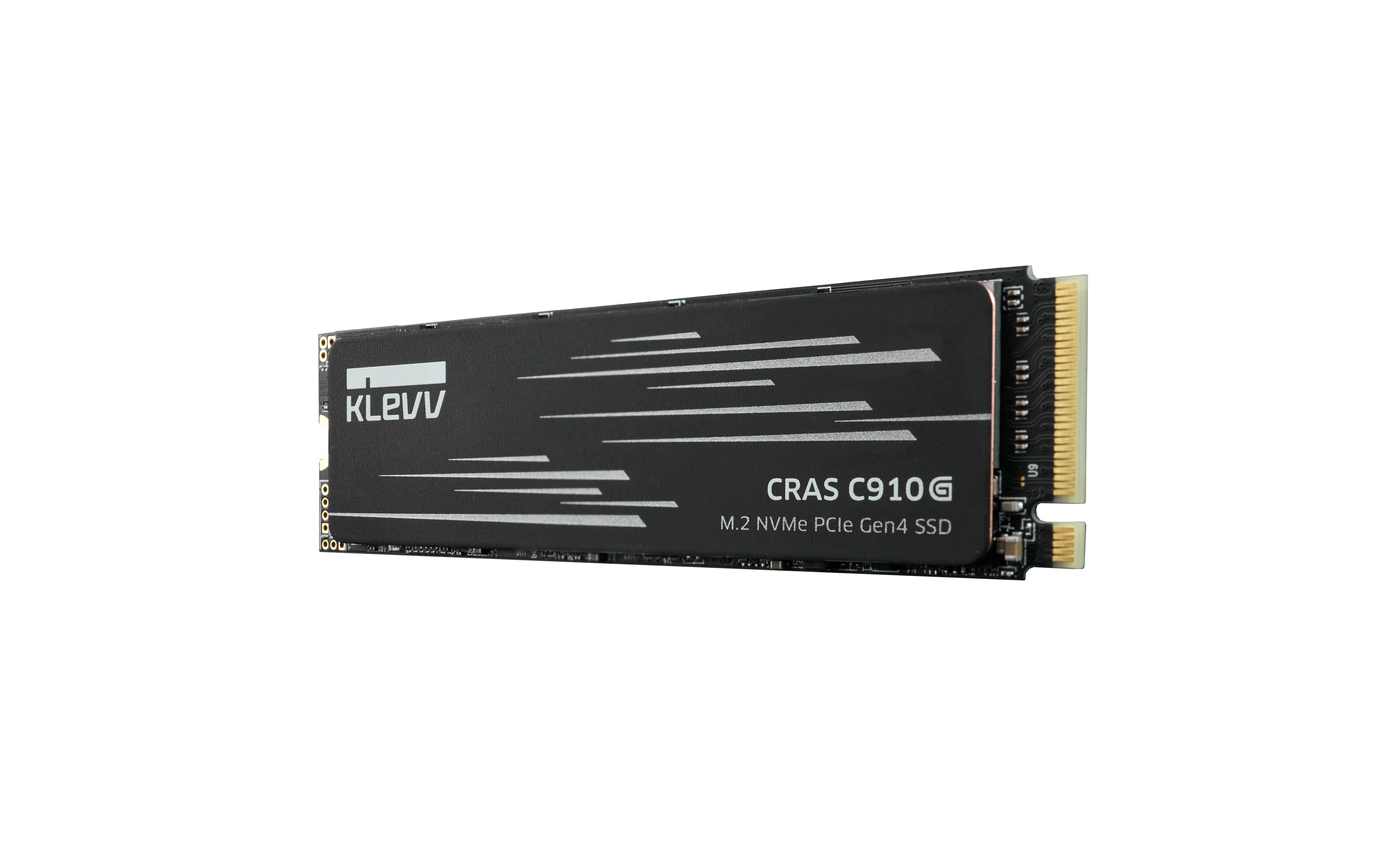 KLEVV CRAS C910G 1TB M.2 2280 NVMe PCI Express 4.0 x4 SSD med kylfl&auml;ns