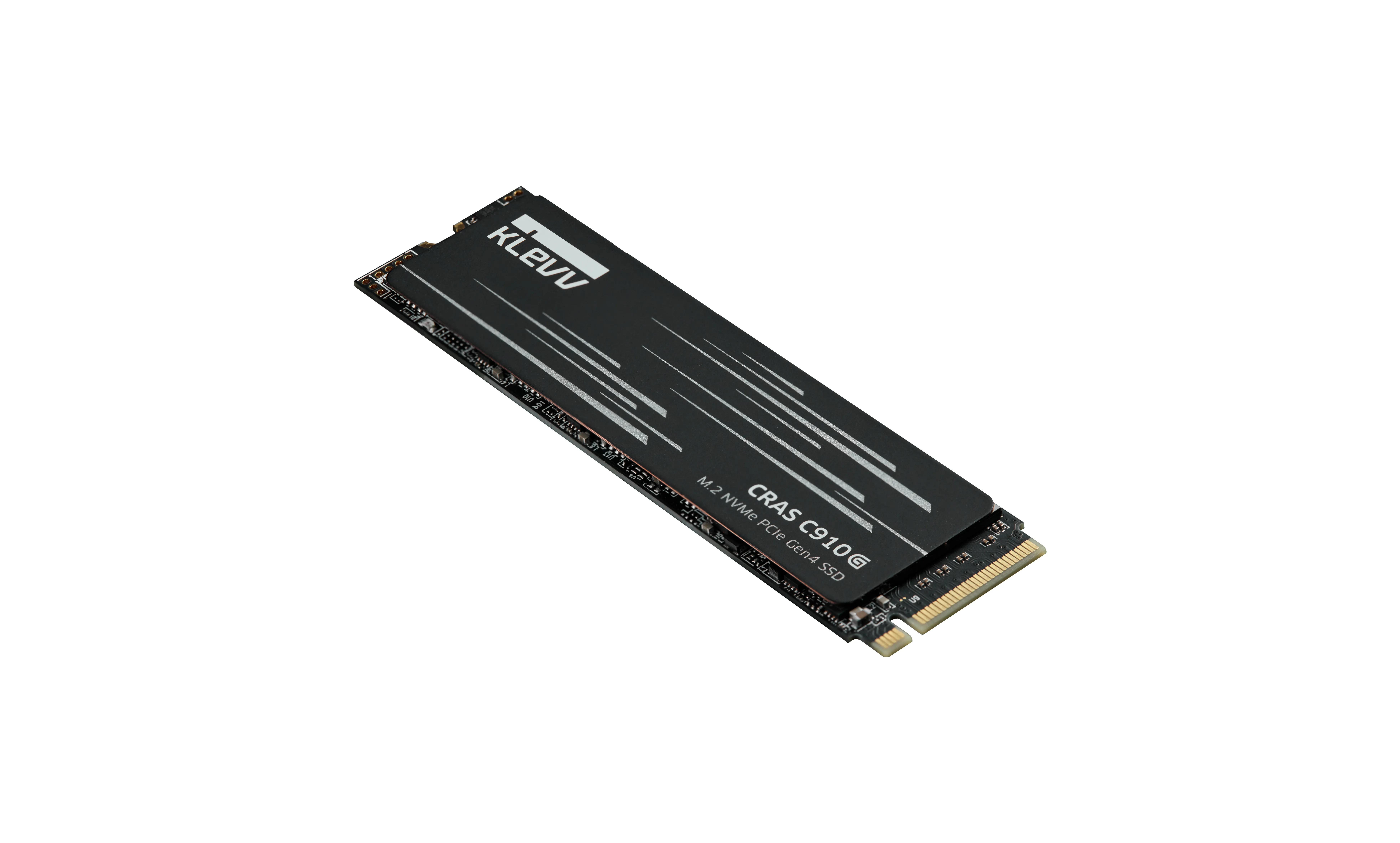 KLEVV CRAS C910G 1TB M.2 2280 NVMe PCI Express 4.0 x4 SSD med kylfl&auml;ns