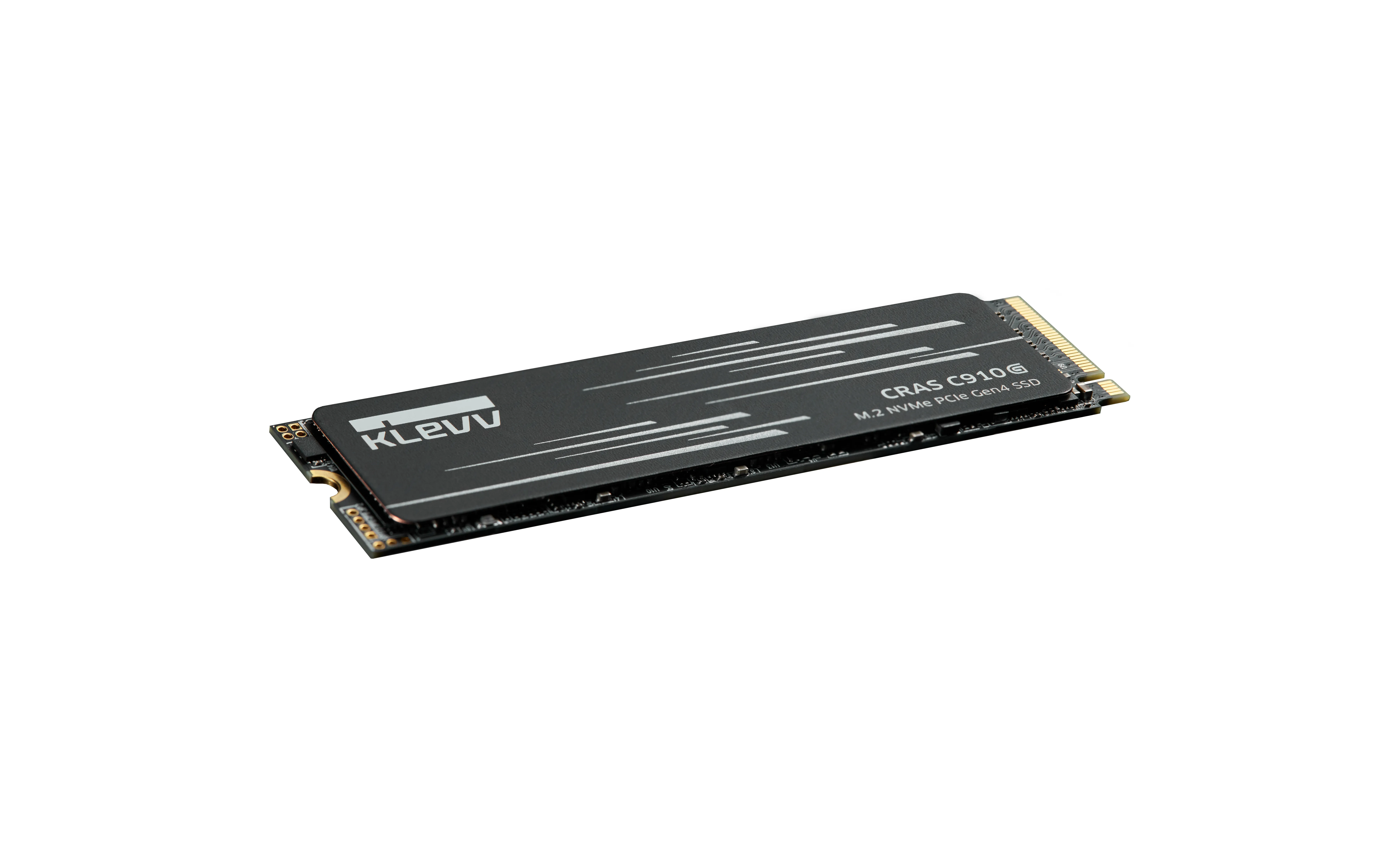 KLEVV CRAS C910G 1TB M.2 2280 NVMe PCI Express 4.0 x4 SSD med kylfl&auml;ns