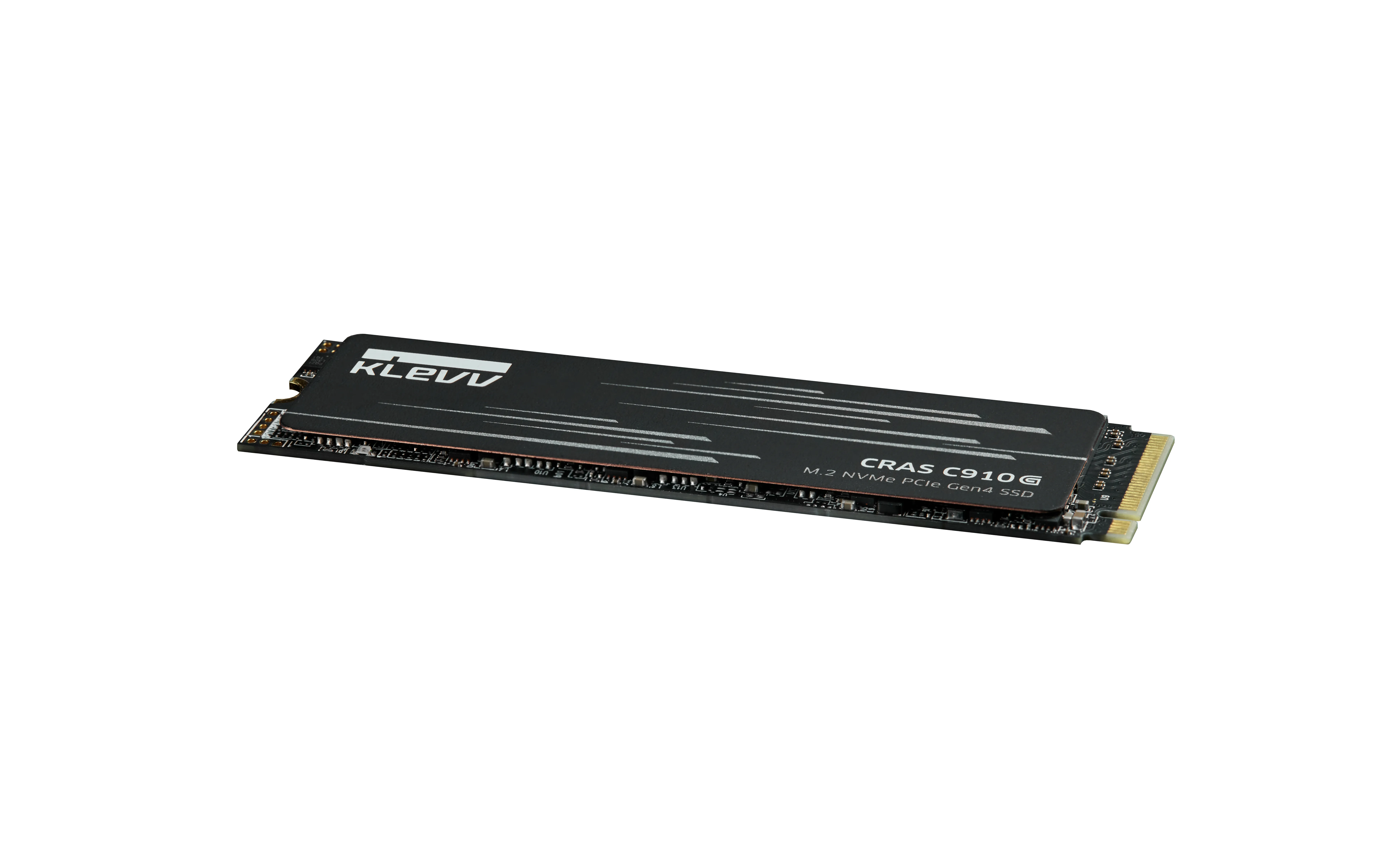 KLEVV CRAS C910G 1TB M.2 2280 NVMe PCI Express 4.0 x4 SSD med kylfl&auml;ns