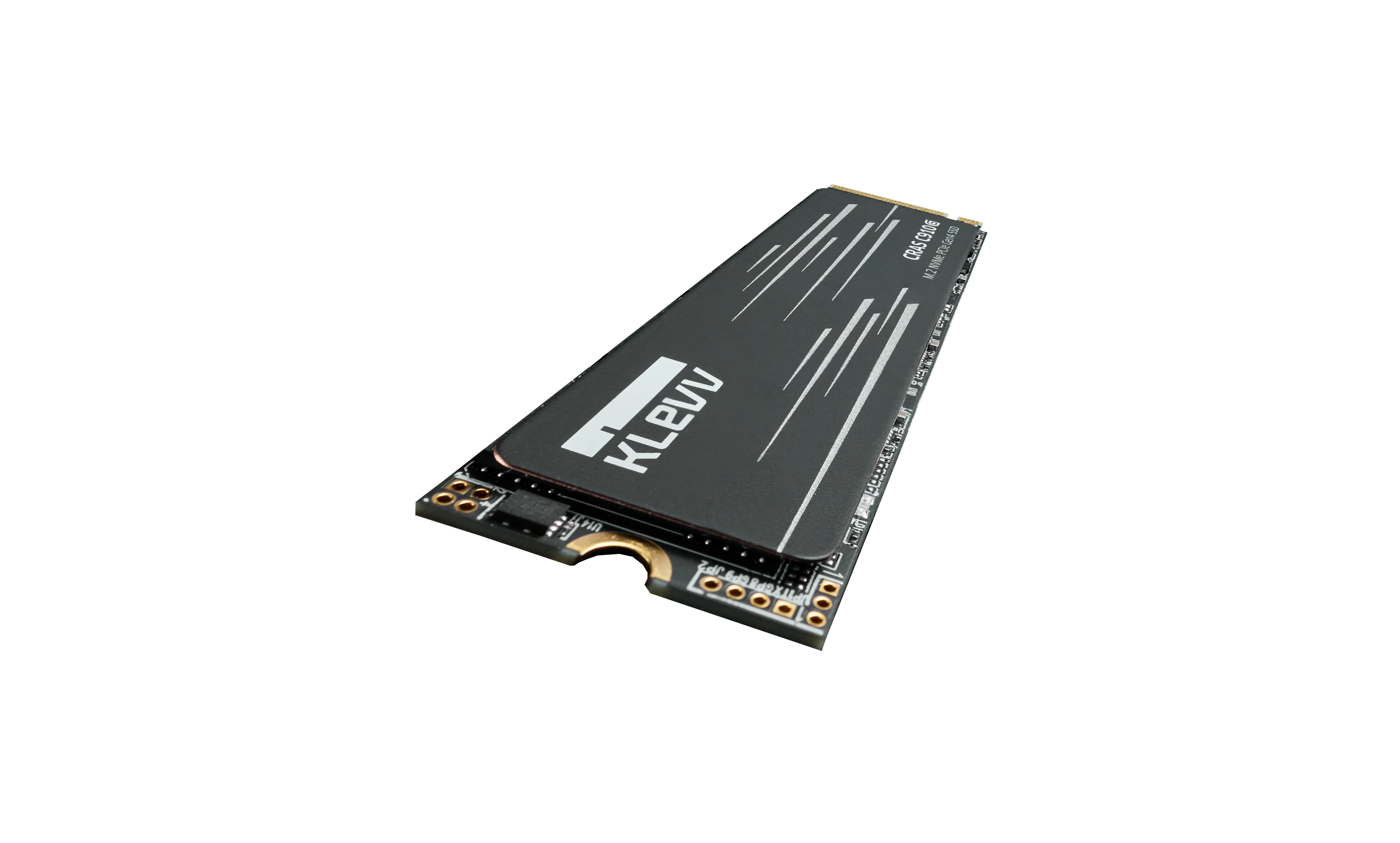 KLEVV CRAS C910G 1TB M.2 2280 NVMe PCI Express 4.0 x4 SSD med kylfl&auml;ns