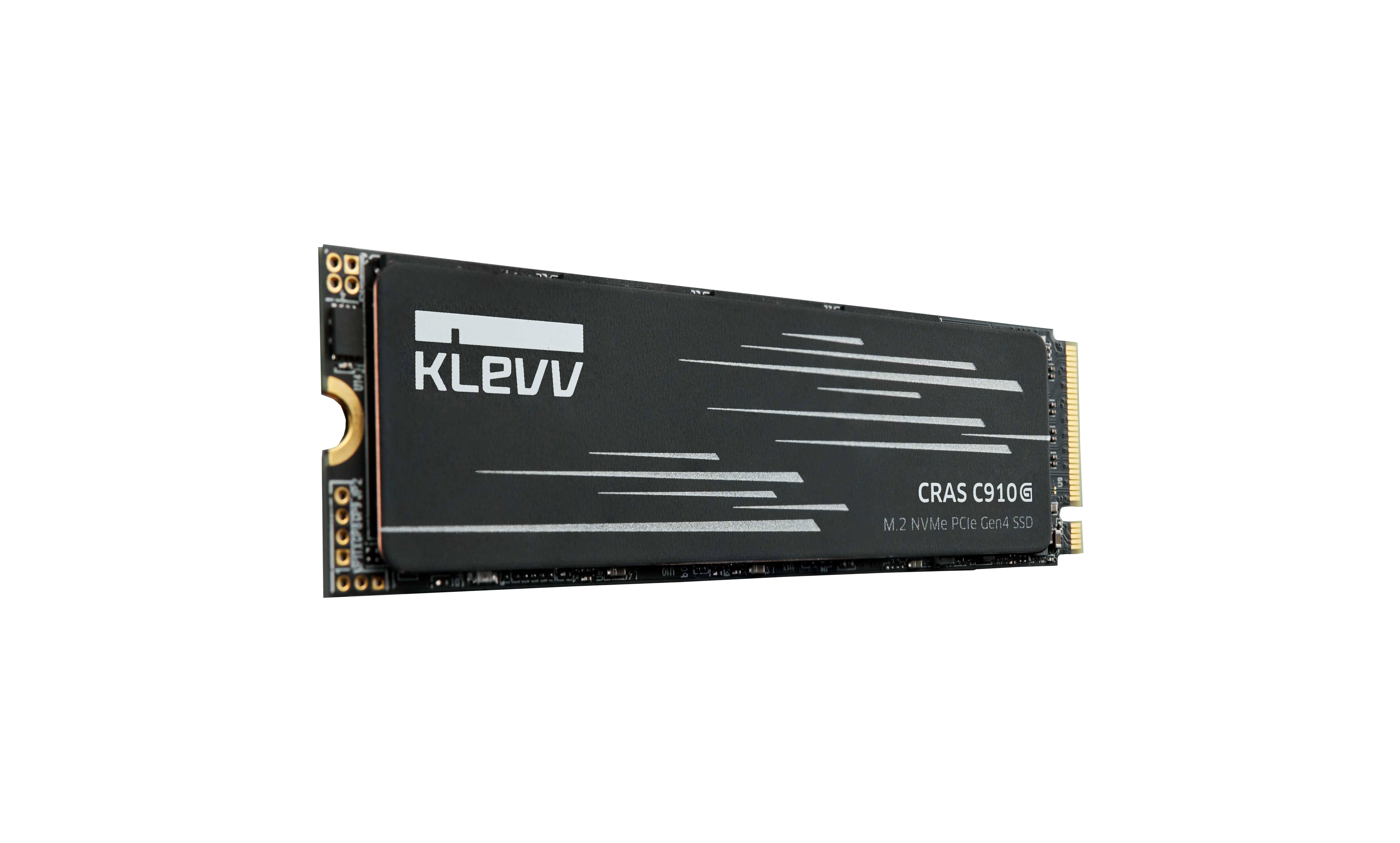 KLEVV CRAS C910G 1TB M.2 2280 NVMe PCI Express 4.0 x4 SSD med kylfl&auml;ns