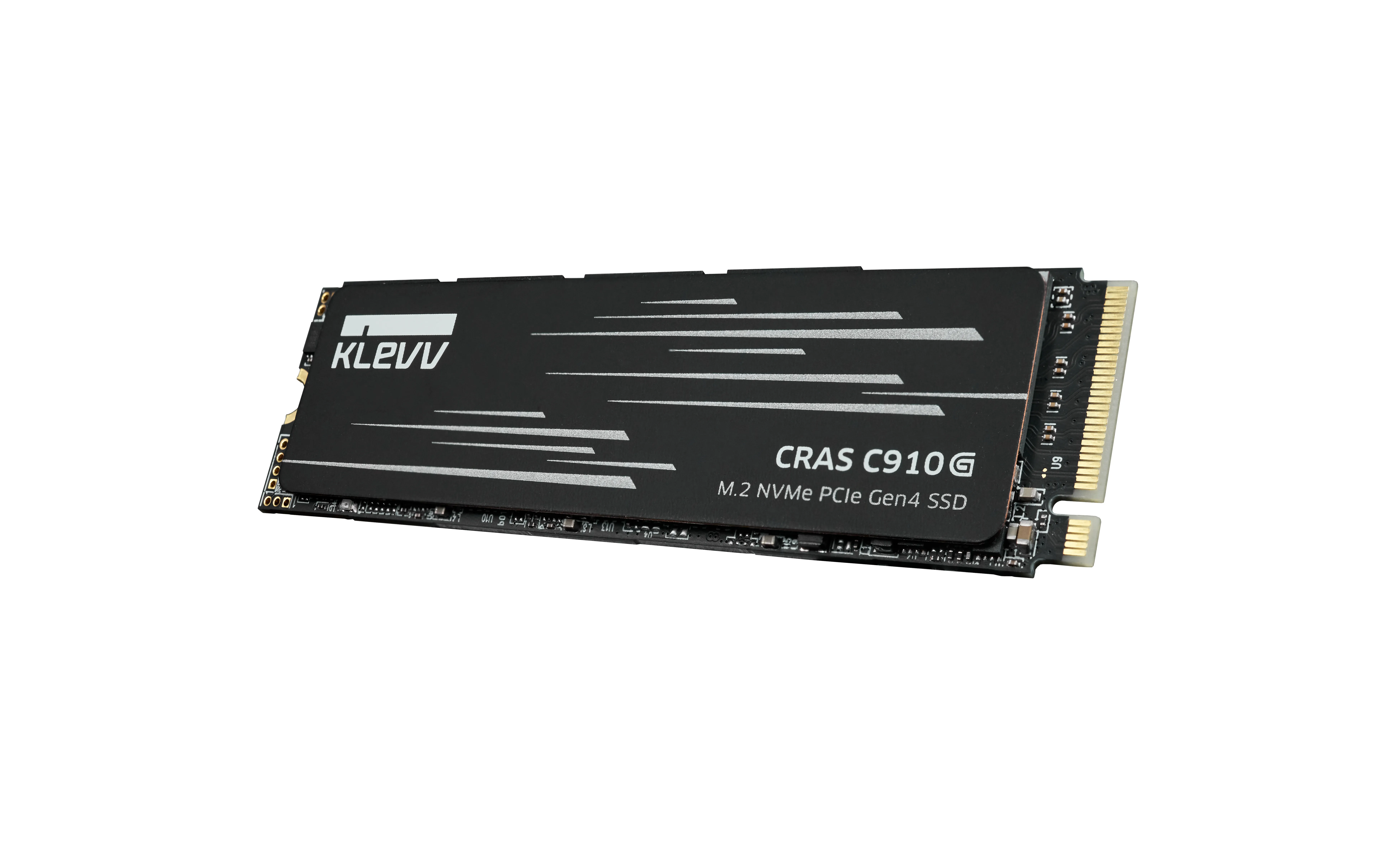 KLEVV CRAS C910G 1TB M.2 2280 NVMe PCI Express 4.0 x4 SSD med kylfl&auml;ns