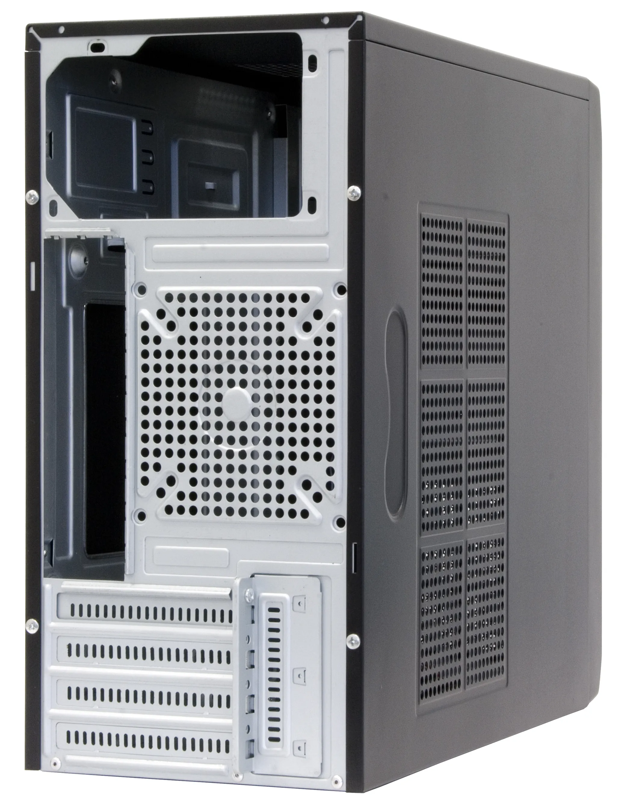 Chieftec LT-01B-350GPB - Mini Tower case, Black