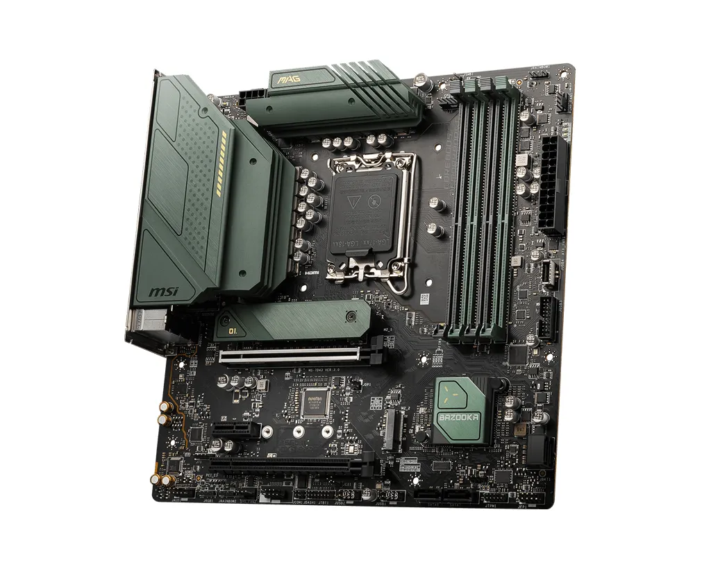 MSI MAG B660M Bazooka DDR4 mATX-emolevy