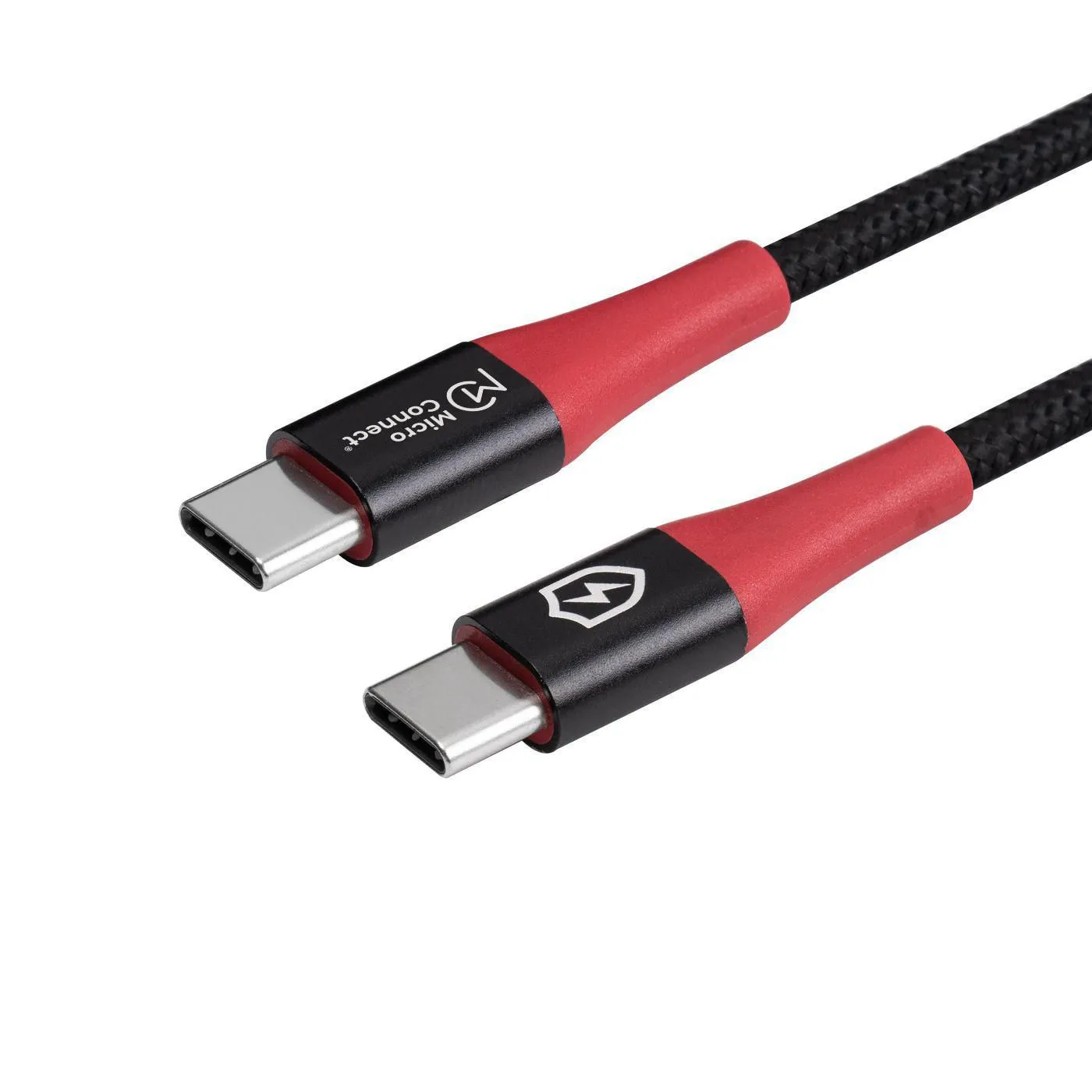 MicroConnect Safe Charge Data Blocker USB-C cable, 60W, 1.5 m, Black