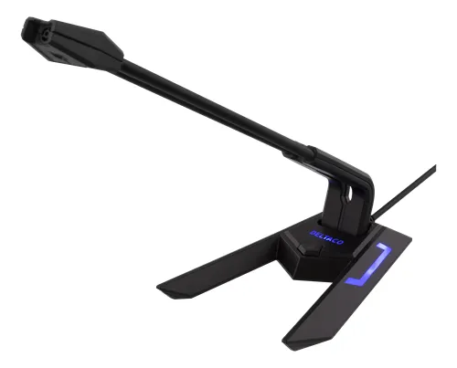 Deltaco MF-104 USB - mikrofon, svart