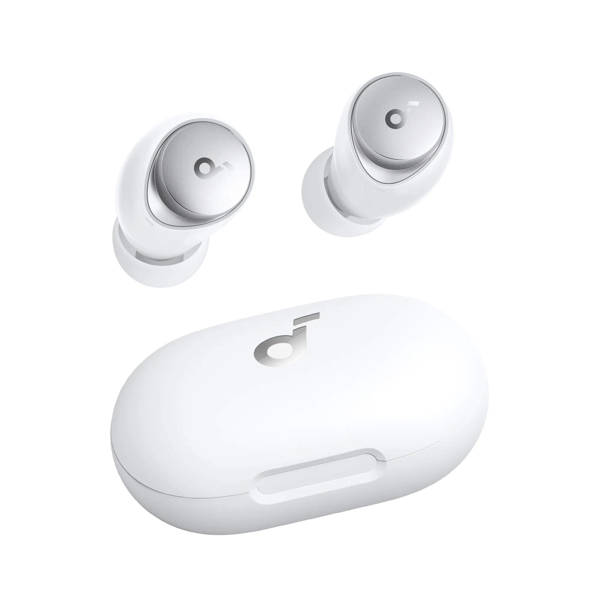 Anker Soundcore Space A40 Wireless Earbuds, White