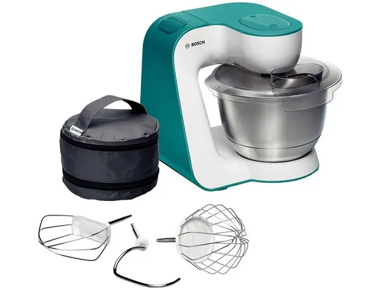 Bosch MUM54D00 900W - white/torquise