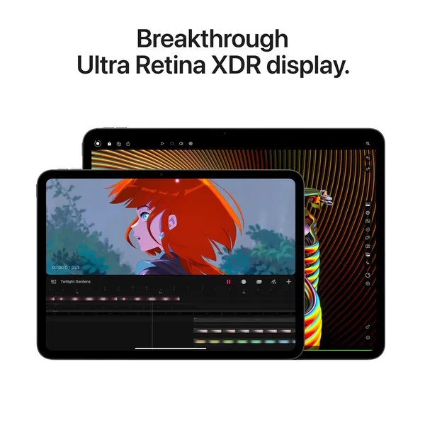 Apple iPad Pro 11" M4, 256 Gt Wi-Fi -tabletti, Tähtimusta
