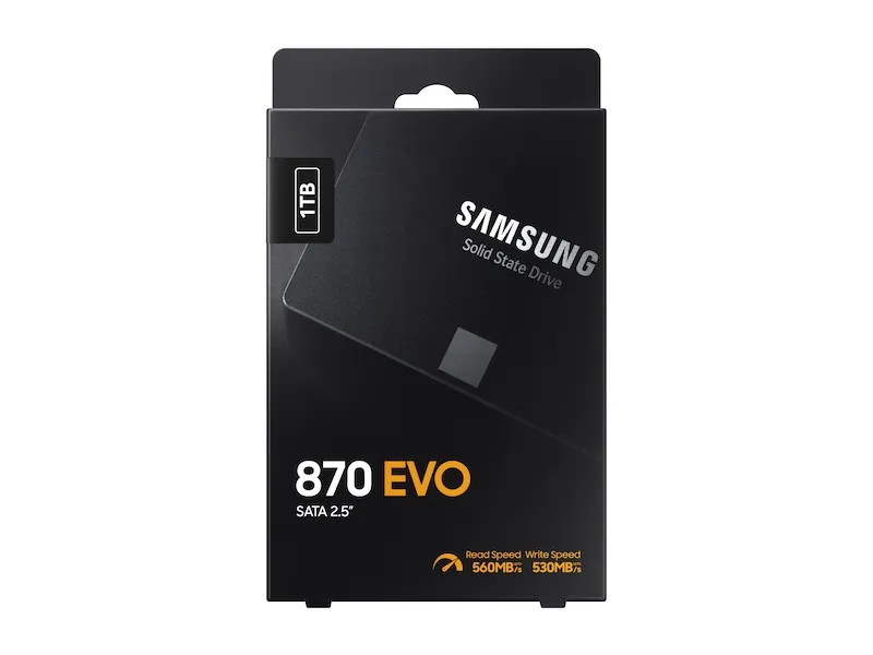 Samsung 870 EVO 1 TB, SATA III, 2.5" - SSD