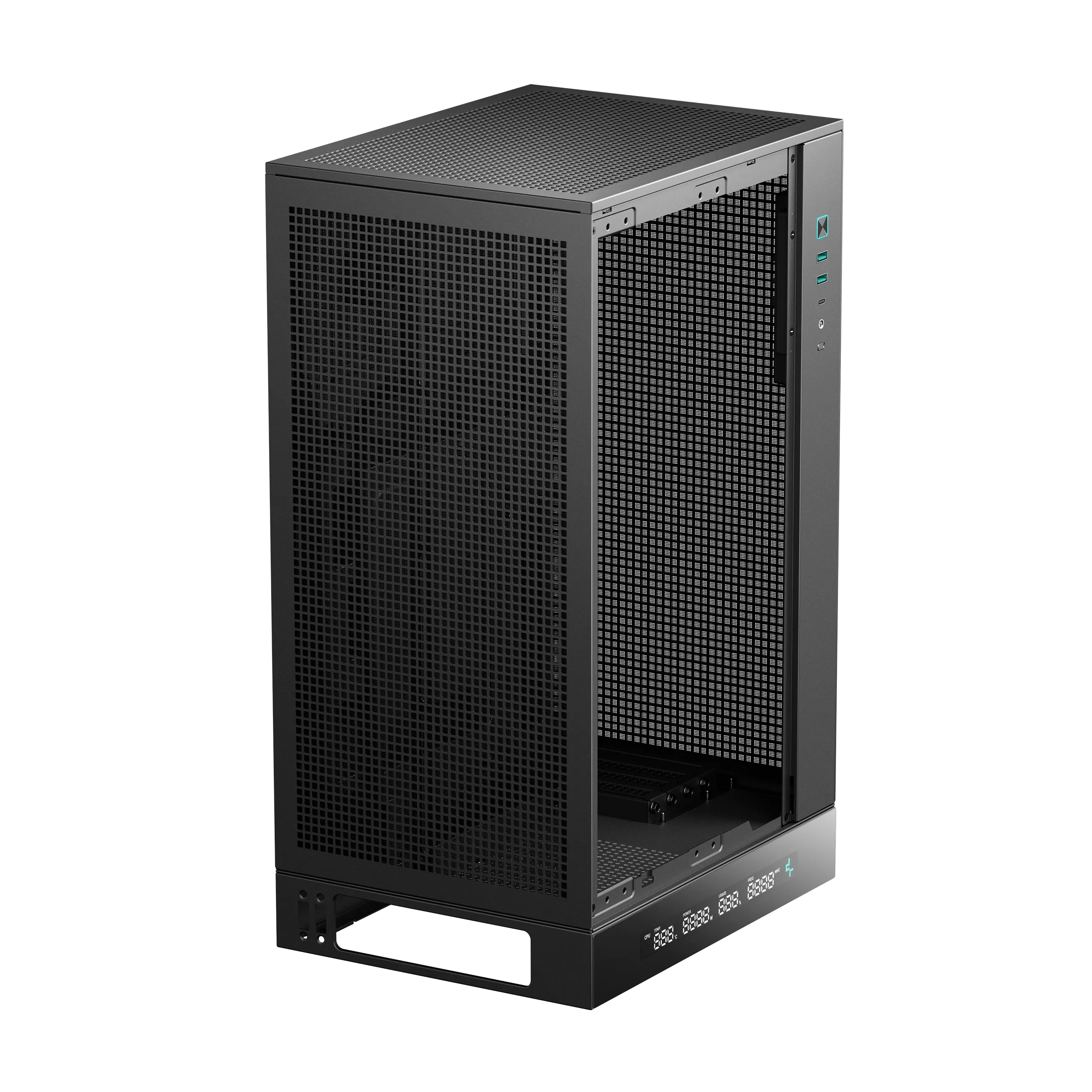 Deepcool CH270 Digital - Mini Tower case, Black