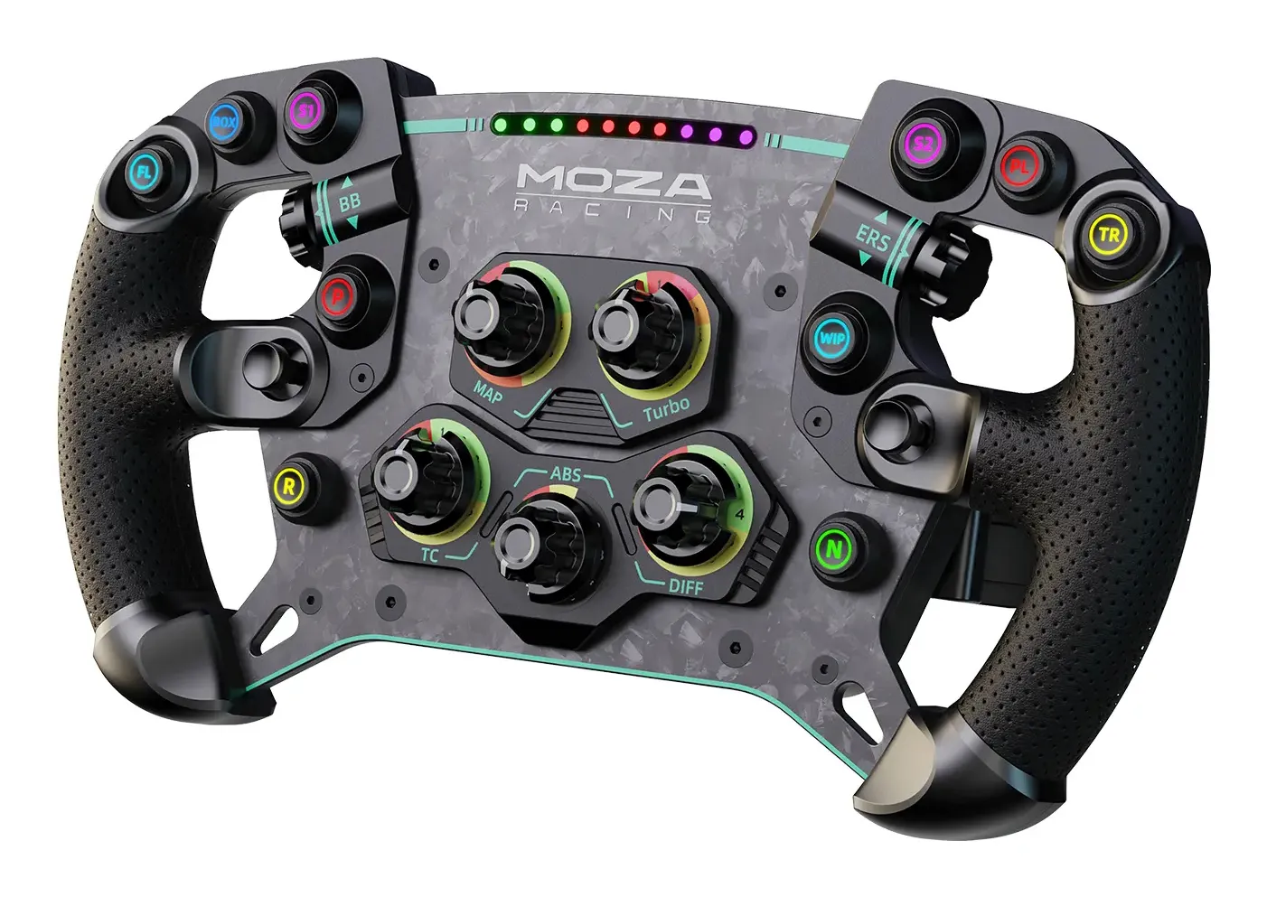 MOZA GS V2P Microfiber Leather GT steering wheel (30 cm)