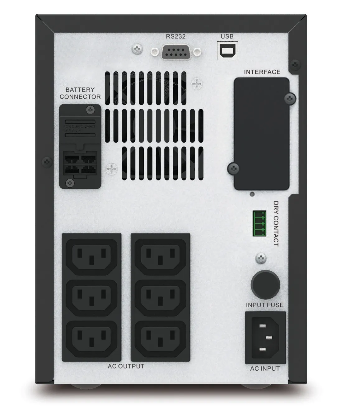 APC Easy UPS SMV SMV750CAI UPS AC 220/230/240V 525Watt 750VA 7Ah USB RS-232 output connectors 6