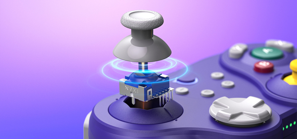 NYXI Warrior Switch 1 &amp; 2 Controller - wireless gaming controller, Purple