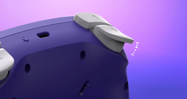 NYXI Warrior Switch 1 &amp; 2 Controller -langaton peliohjain, purppura