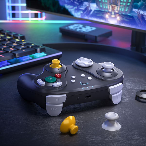 NYXI Warrior Switch 1 &amp; 2 Controller - wireless gaming controller, Black