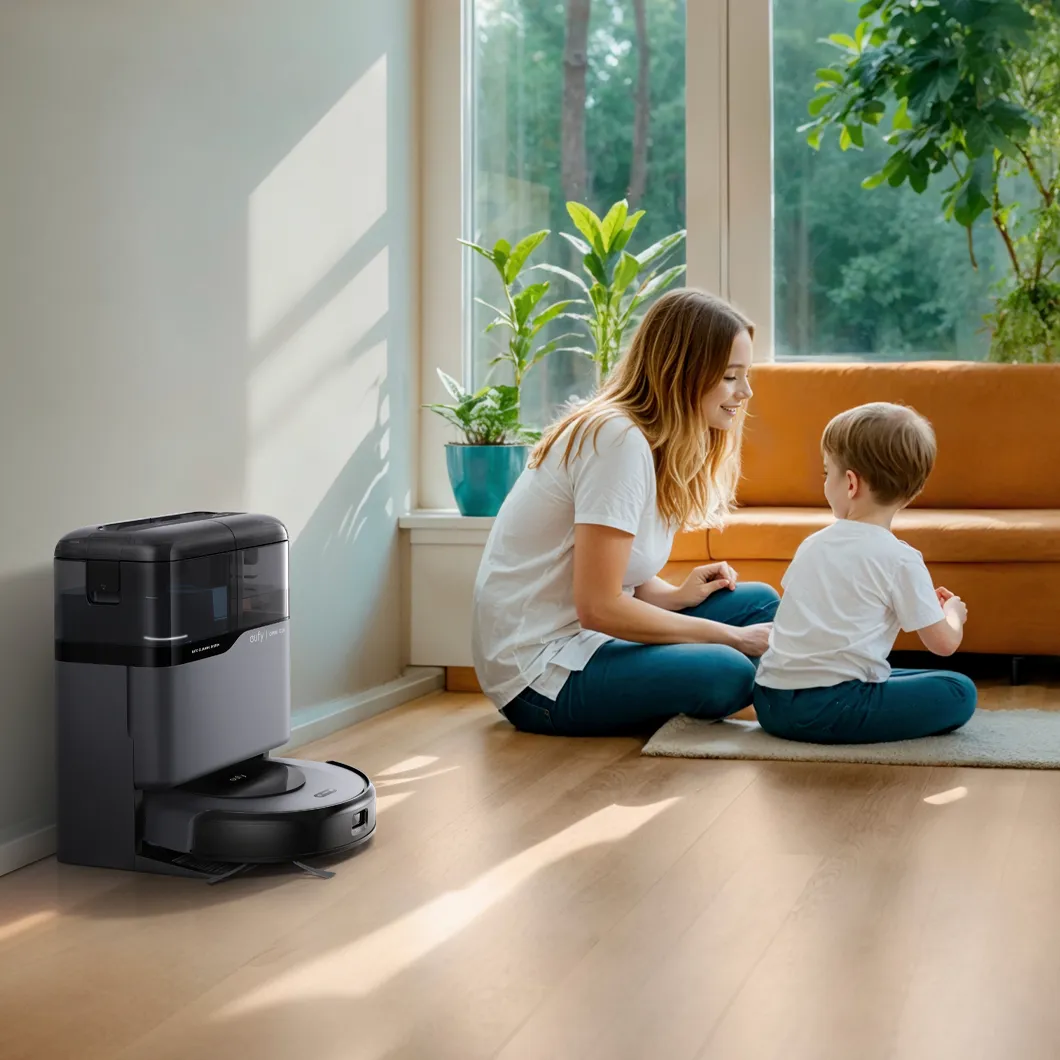 Anker Eufy Robot Vacuum Cleaner Omni C20, Gold