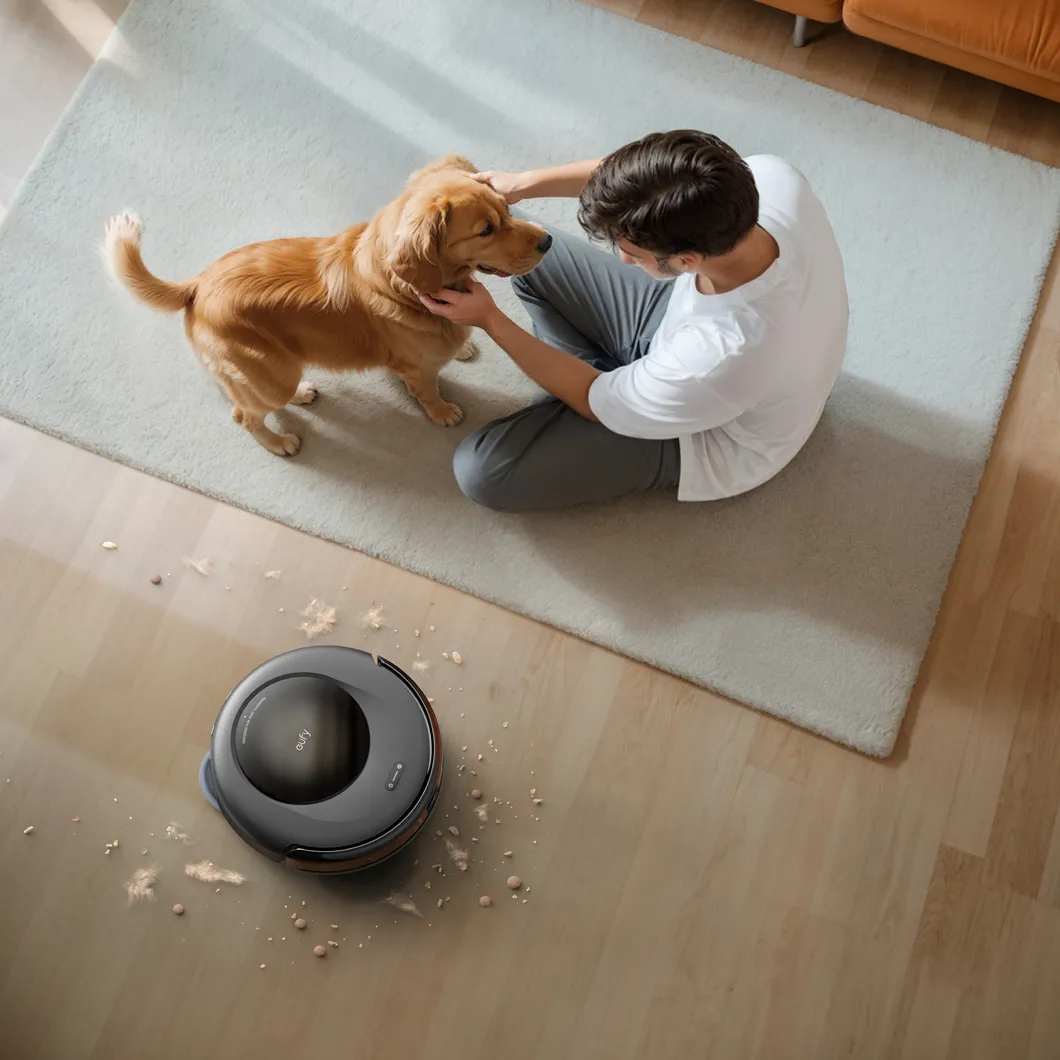 Anker Eufy Robot Vacuum Cleaner Omni C20, Gold