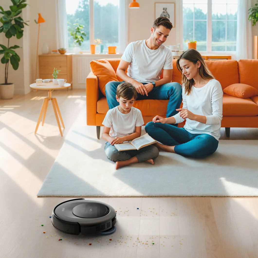 Anker Eufy Robot Vacuum Cleaner Omni C20, Guld