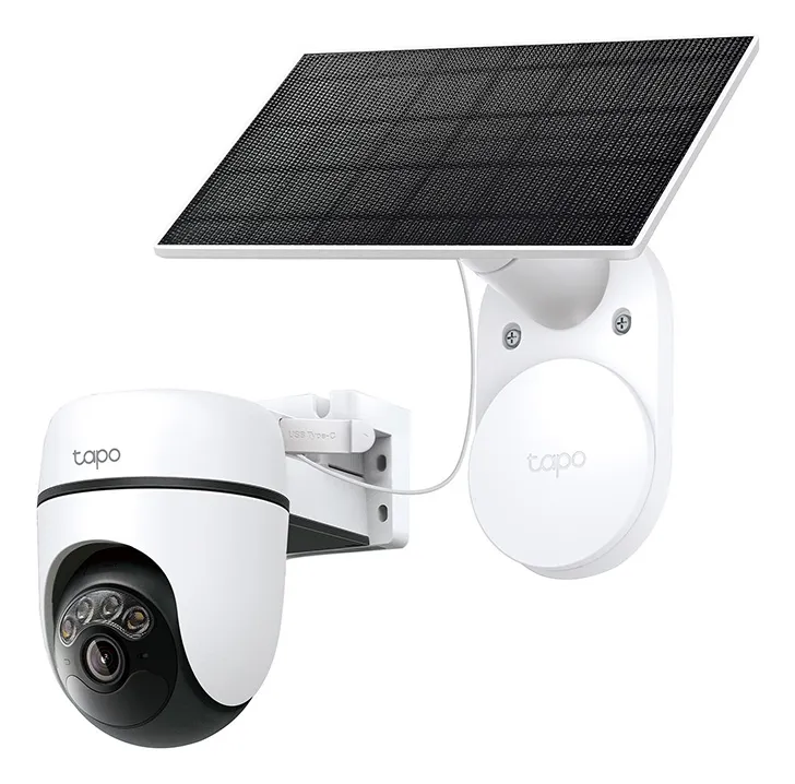 TP-LINK Solar-Powered Pan/Tilt Security Camera Kit