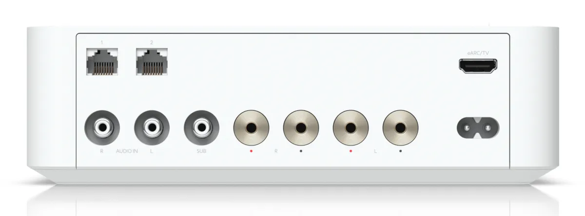 Ubiquiti Amplifier 130W2 Dolby Atmos, WiFi, LAN, white