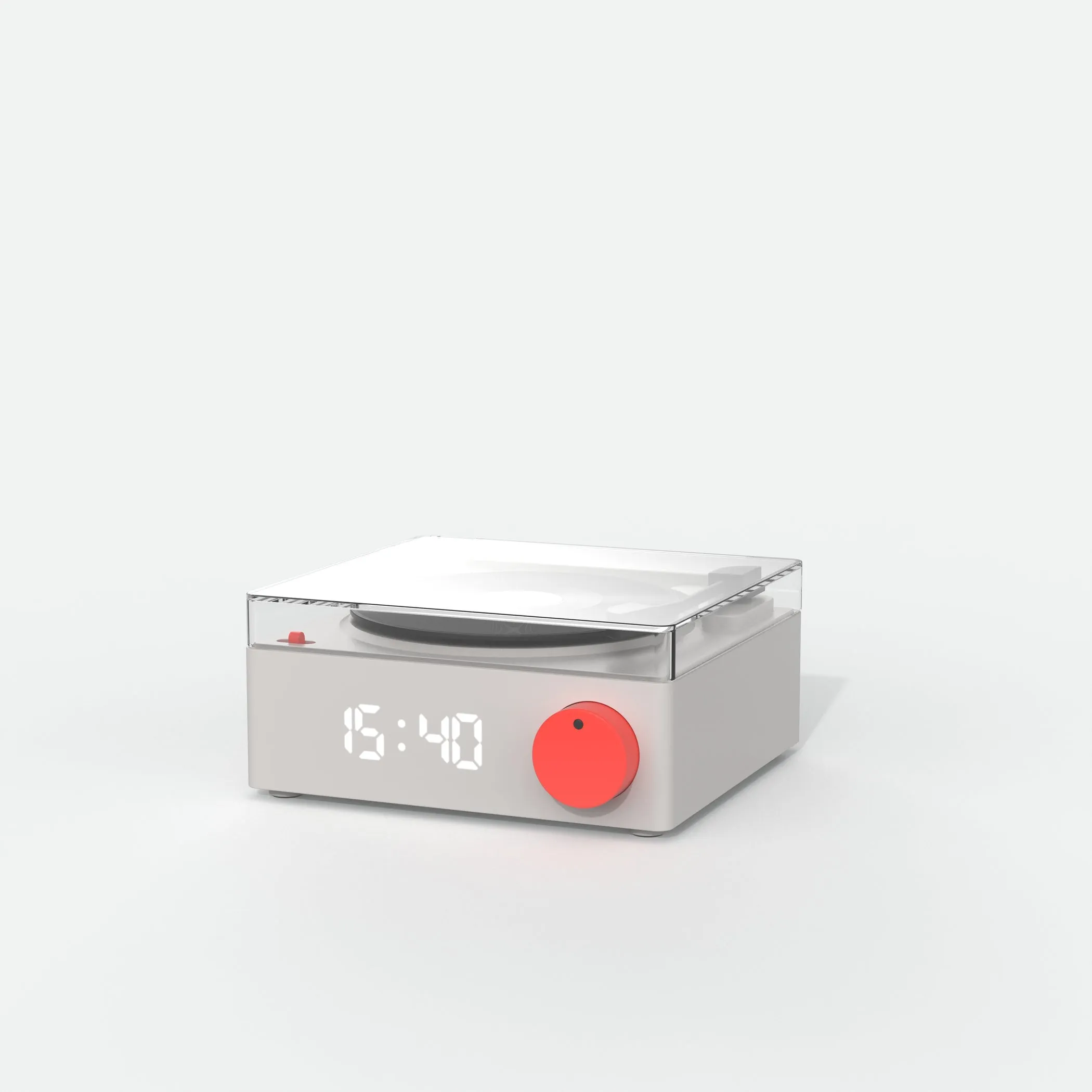 MOB VS-80 Speaker & Alarm Clock, grå