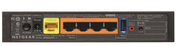 WL300it ROU DSL 4P Netgear WNR
