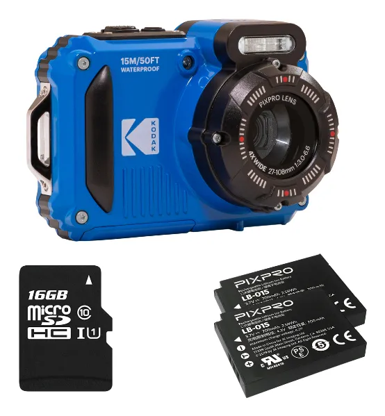 kodak Pixpro WPZ2 - Wifi digital camera, blue