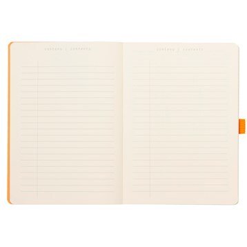 Rhodia Goalbook soft chocolate A5 dot ivory