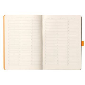 Rhodia Goalbook soft chocolate A5 dot ivory