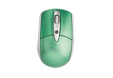 Trust Retractable Laser Mini - mouse, Green