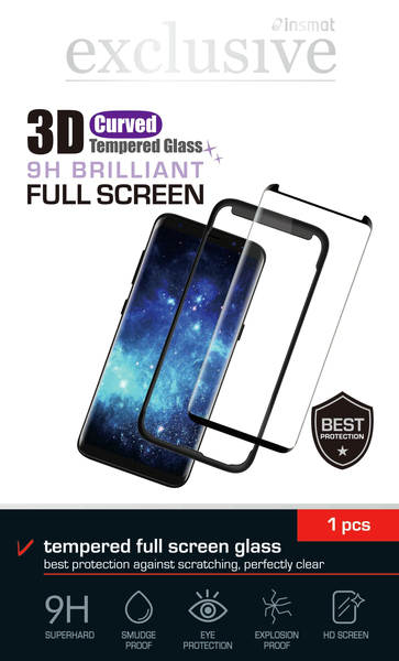3D GLASS FS LG V30 BLACK