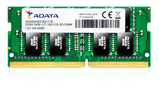 ADATA DDR4 4GB SO-DIMM 2400 512x8
