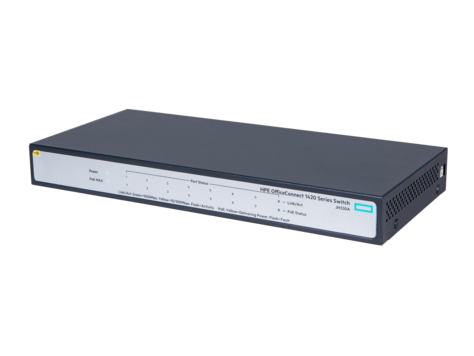 HPE 1420 8G PoE+ (64W) Switch