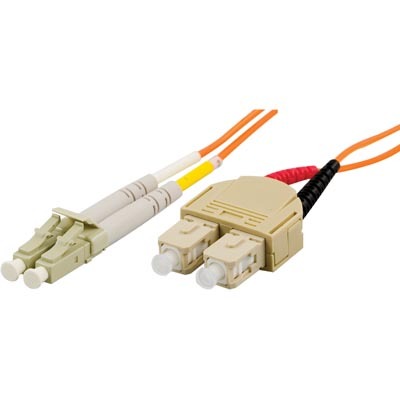 DELTACO fiberkablage LC - SC, duplex, multimode, 50/125, 20m