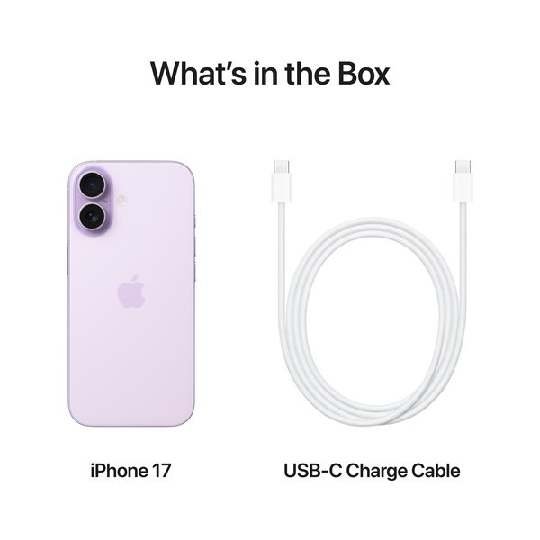 Apple iPhone 17 256GB - mobile phone, Lavender